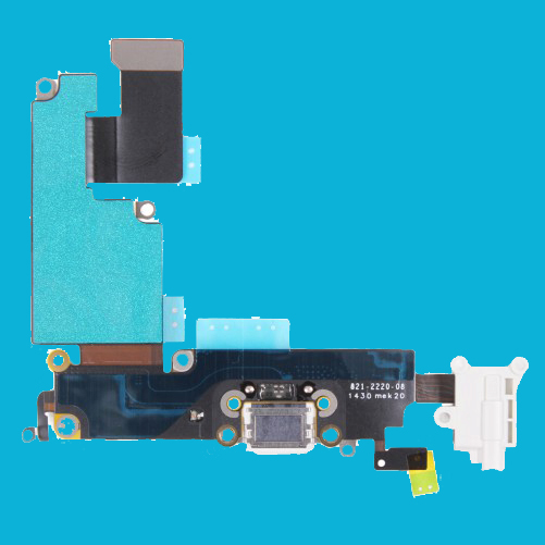 Connecteur de charge + Prise jack + Antenne GSM + Micro pour iPhone 6 Plus